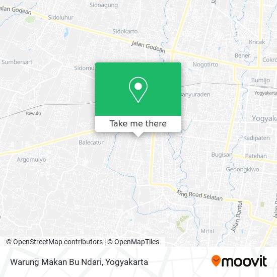 Warung Makan Bu Ndari map