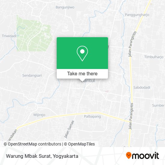 Warung Mbak Surat map