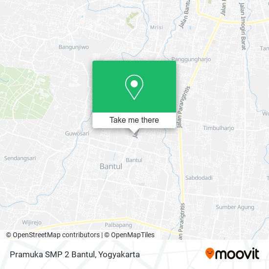 Pramuka SMP 2 Bantul map