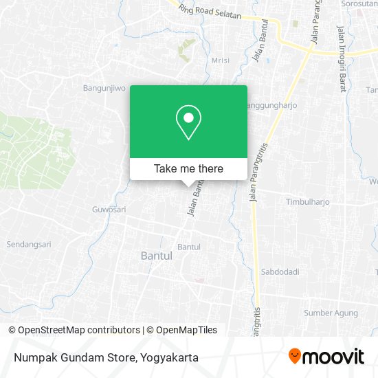 Numpak Gundam Store map