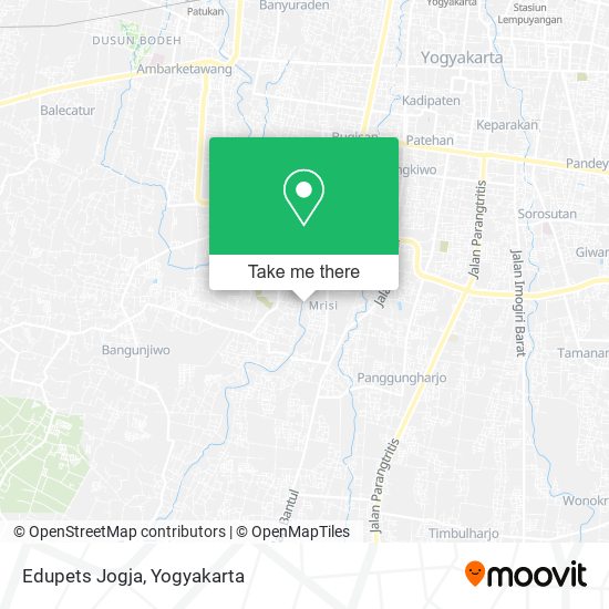 Edupets Jogja map