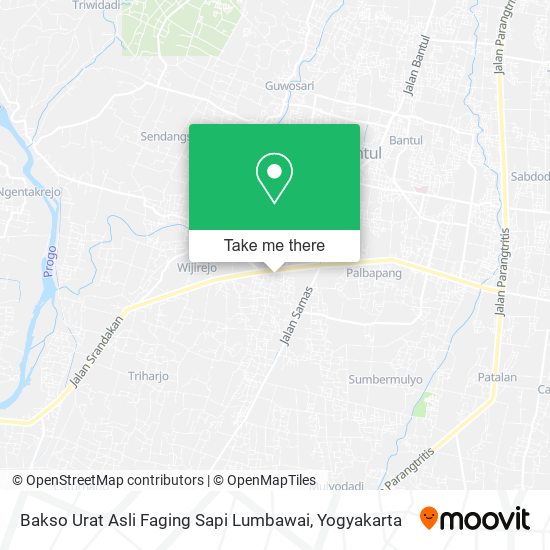 Bakso Urat Asli Faging Sapi Lumbawai map