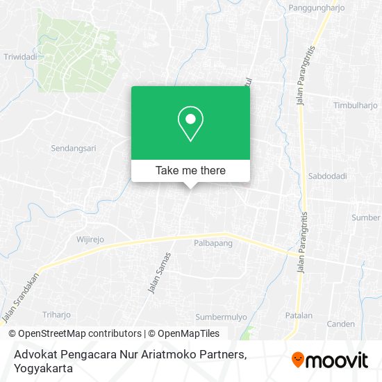 Advokat Pengacara Nur Ariatmoko Partners map