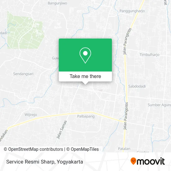 Service Resmi Sharp map