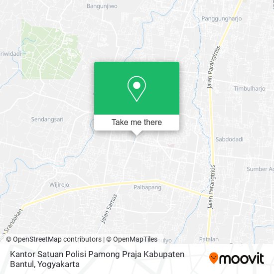 Kantor Satuan Polisi Pamong Praja Kabupaten Bantul map