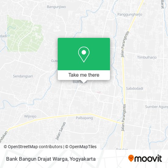 Bank Bangun Drajat Warga map