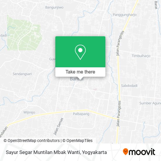 Sayur Segar Muntilan Mbak Wanti map