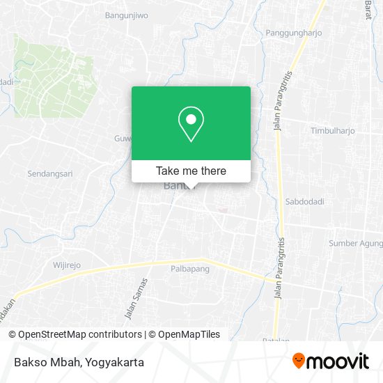 Bakso Mbah map