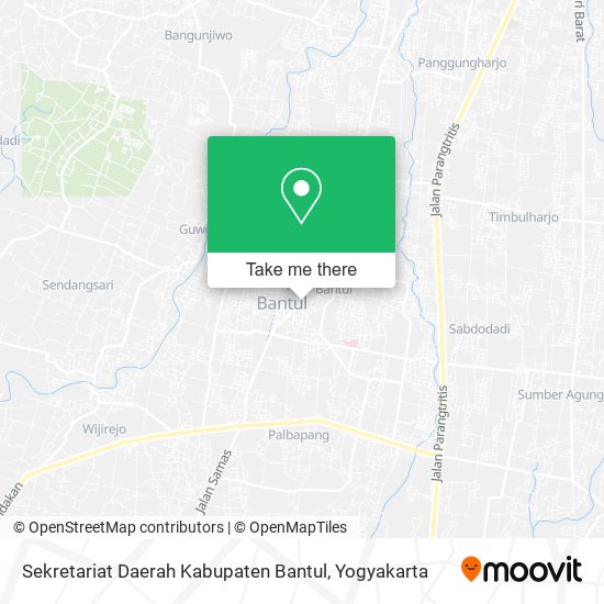 Sekretariat Daerah Kabupaten Bantul map