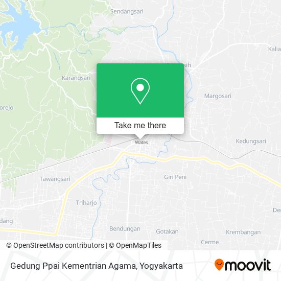 Gedung Ppai Kementrian Agama map