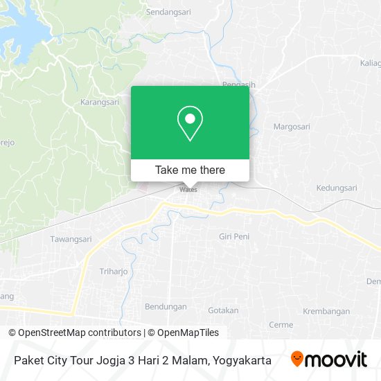 Paket City Tour Jogja 3 Hari 2 Malam map
