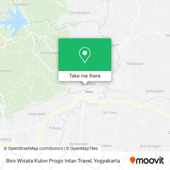 Biro Wisata Kulon Progo Intan Travel map