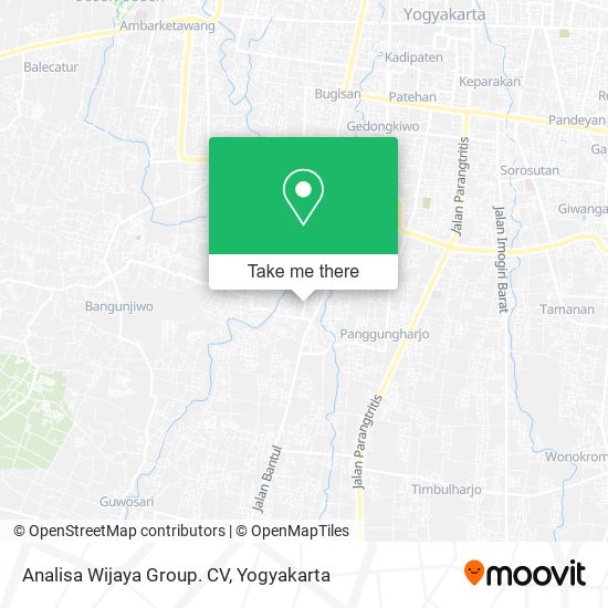 Analisa Wijaya Group. CV map