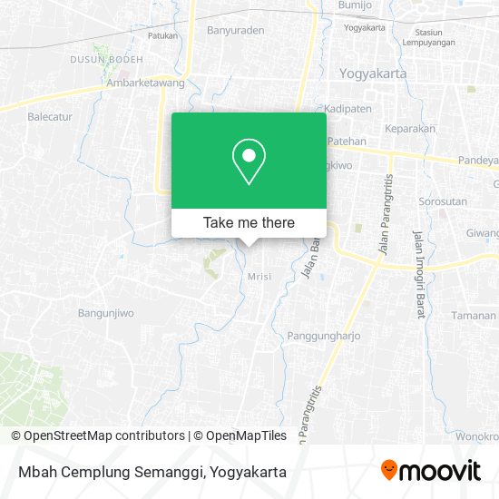 Mbah Cemplung Semanggi map
