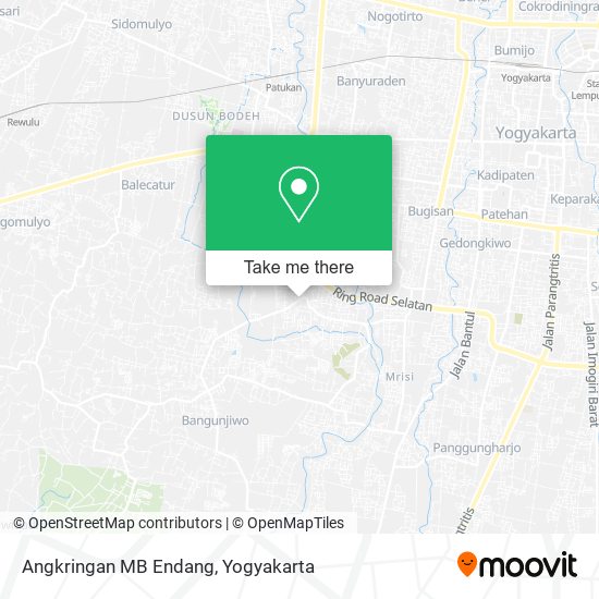 Angkringan MB Endang map