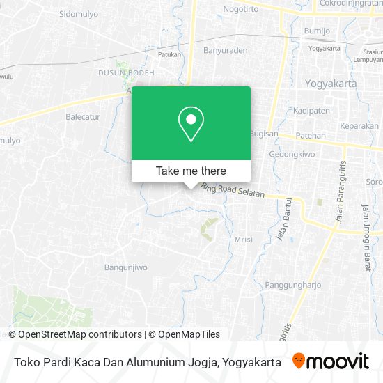 Toko Pardi Kaca Dan Alumunium Jogja map