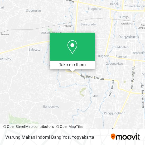 Warung Makan Indomi Bang Yos map