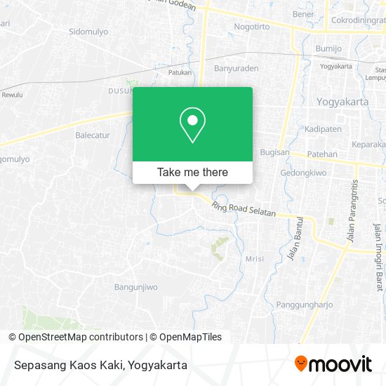 Sepasang Kaos Kaki map