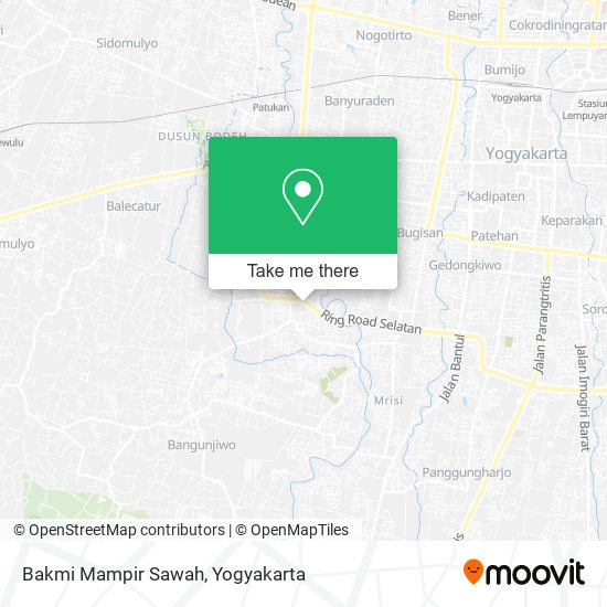 Bakmi Mampir Sawah map