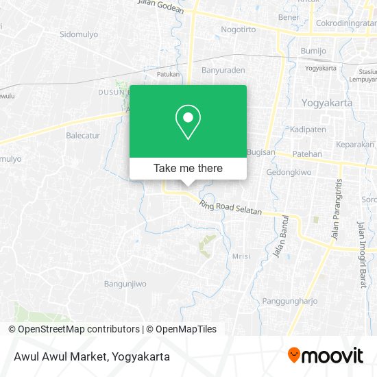 Awul Awul Market map