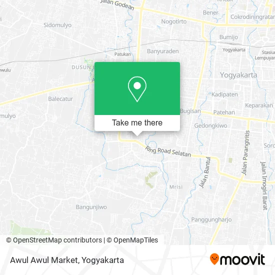 Awul Awul Market map