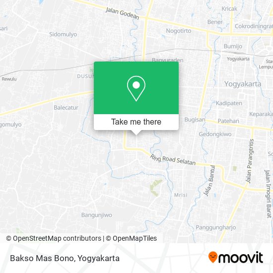 Bakso Mas Bono map