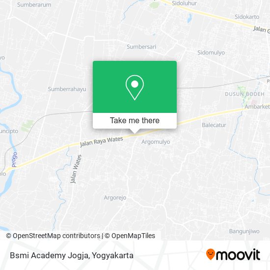 Bsmi Academy Jogja map