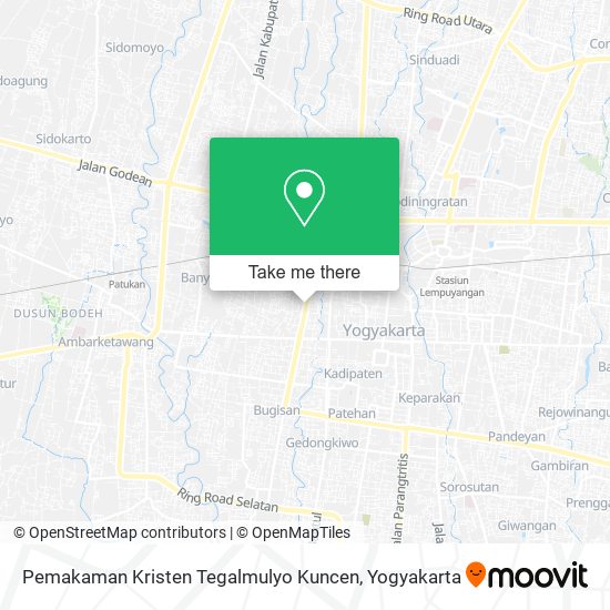 Pemakaman Kristen Tegalmulyo Kuncen map