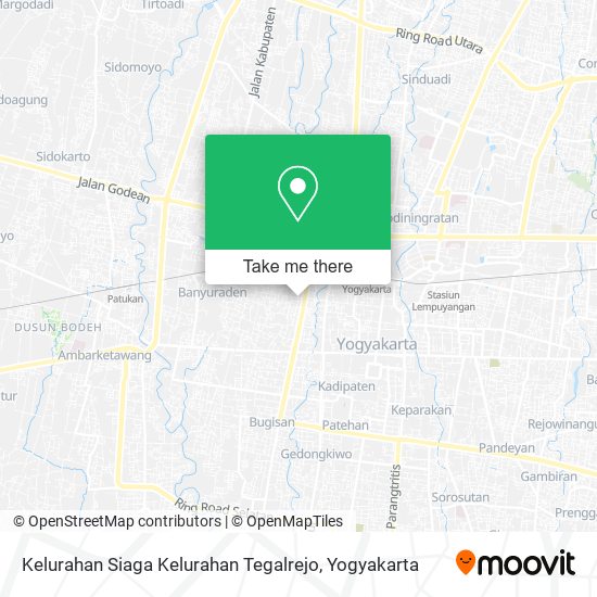 Kelurahan Siaga Kelurahan Tegalrejo map