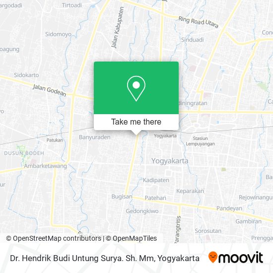 Dr. Hendrik Budi Untung Surya. Sh. Mm map
