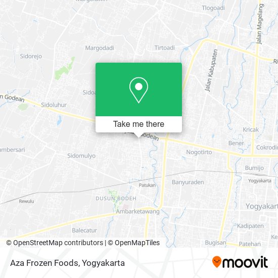 Aza Frozen Foods map