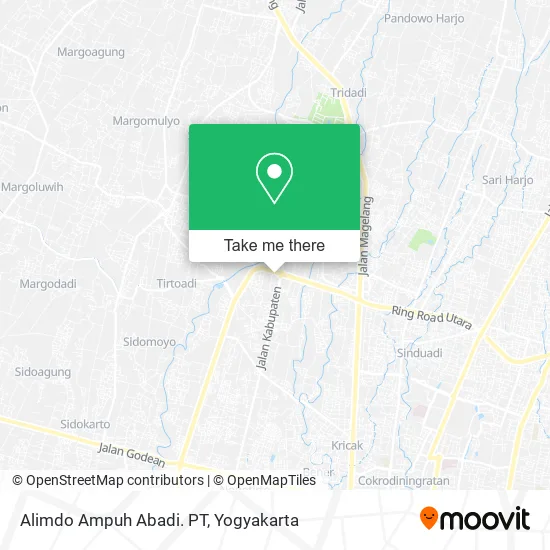 Alimdo Ampuh Abadi. PT map