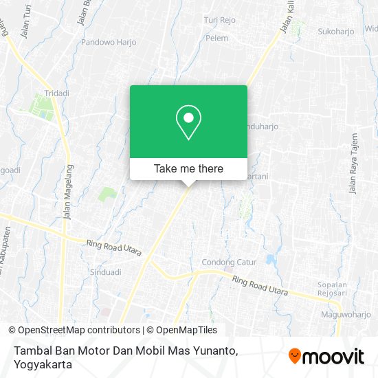 Tambal Ban Motor Dan Mobil Mas Yunanto map