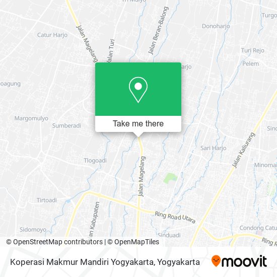 Koperasi Makmur Mandiri Yogyakarta map