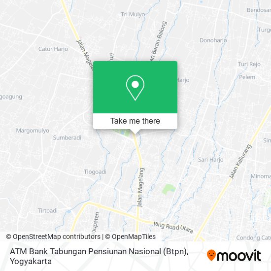 ATM Bank Tabungan Pensiunan Nasional (Btpn) map