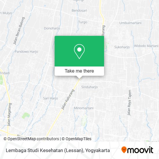 Lembaga Studi Kesehatan (Lessan) map