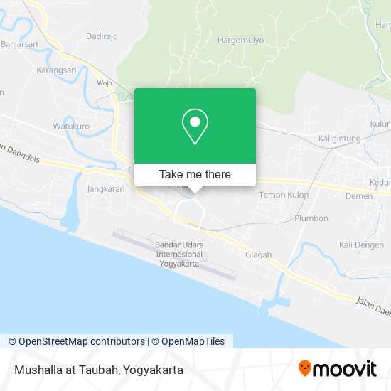 Mushalla at Taubah map