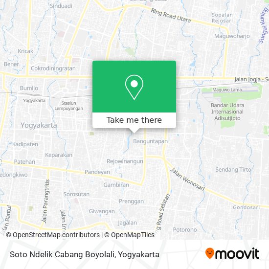 Soto Ndelik Cabang Boyolali map