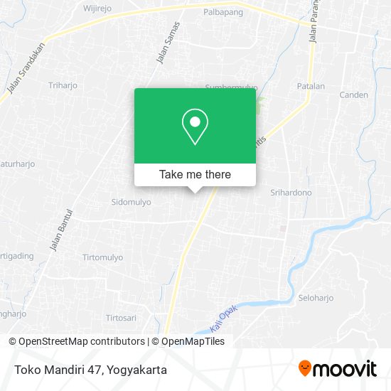 Toko Mandiri 47 map