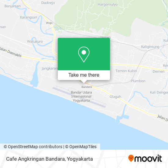 Cafe Angkringan Bandara map