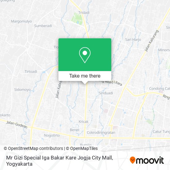 Mr Gizi Special Iga Bakar Kare Jogja City Mall map