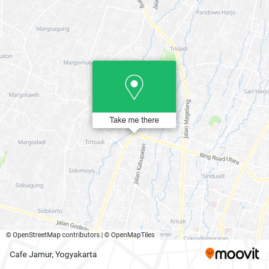 Cafe Jamur map