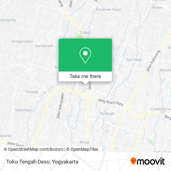 Toko Tengah Deso map