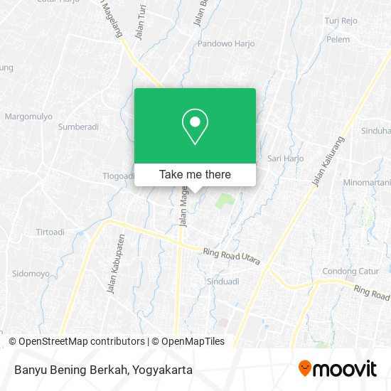 Banyu Bening Berkah map