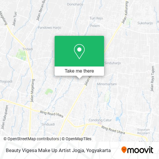 Beauty Vigesa Make Up Artist Jogja map