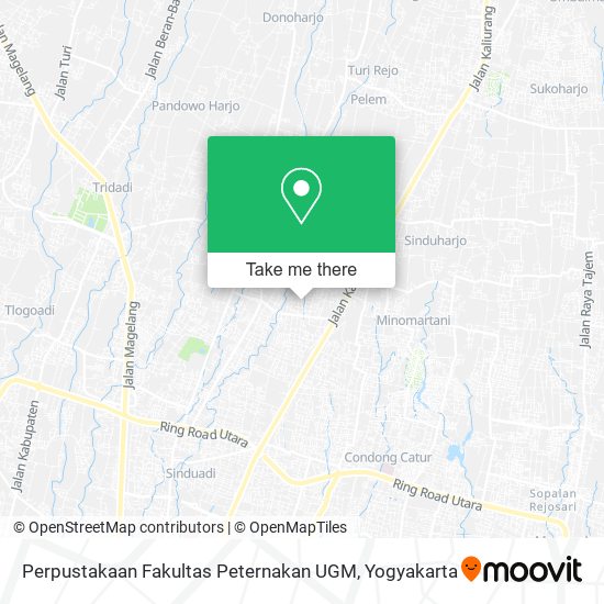 Perpustakaan Fakultas Peternakan UGM map