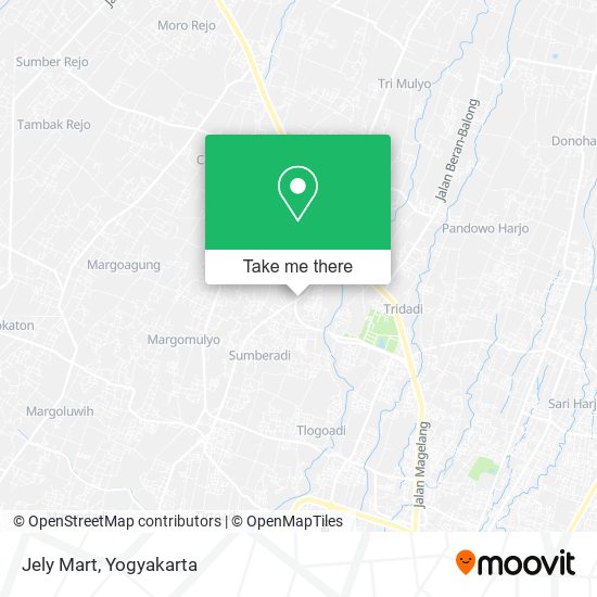 Jely Mart map