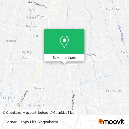 Corner Happy Life map