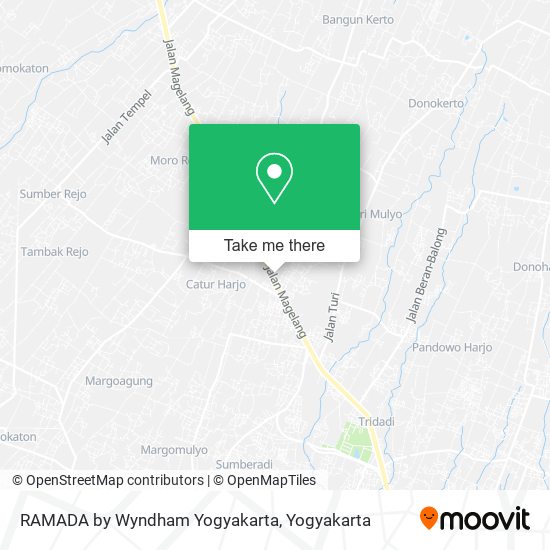 RAMADA by Wyndham Yogyakarta map