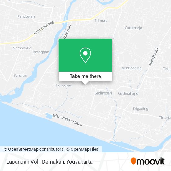 Lapangan Volli Demakan map